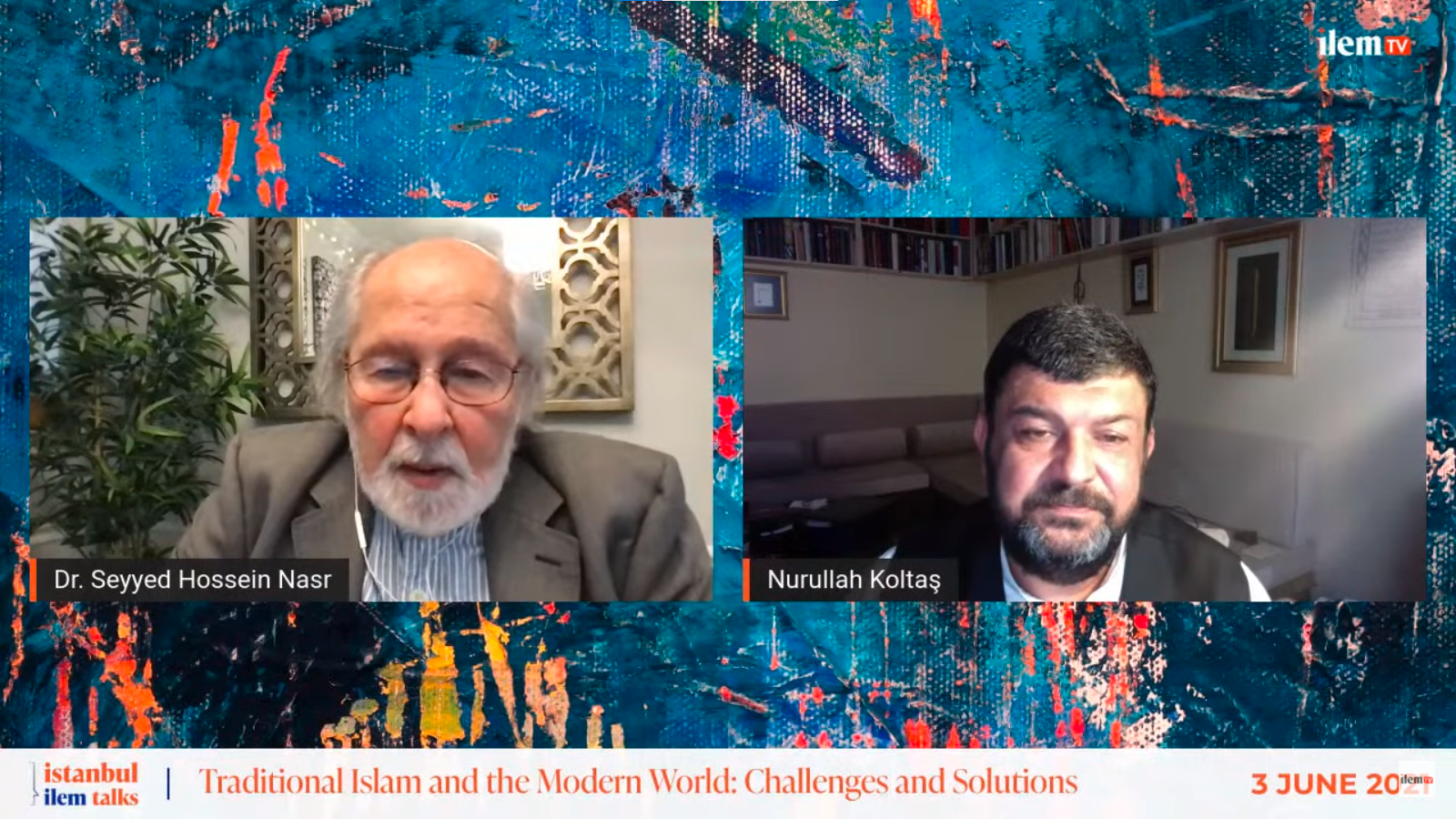 ILEM Istanbul Talks’da Seyyid Hüseyin Nasr Konuk Oldu