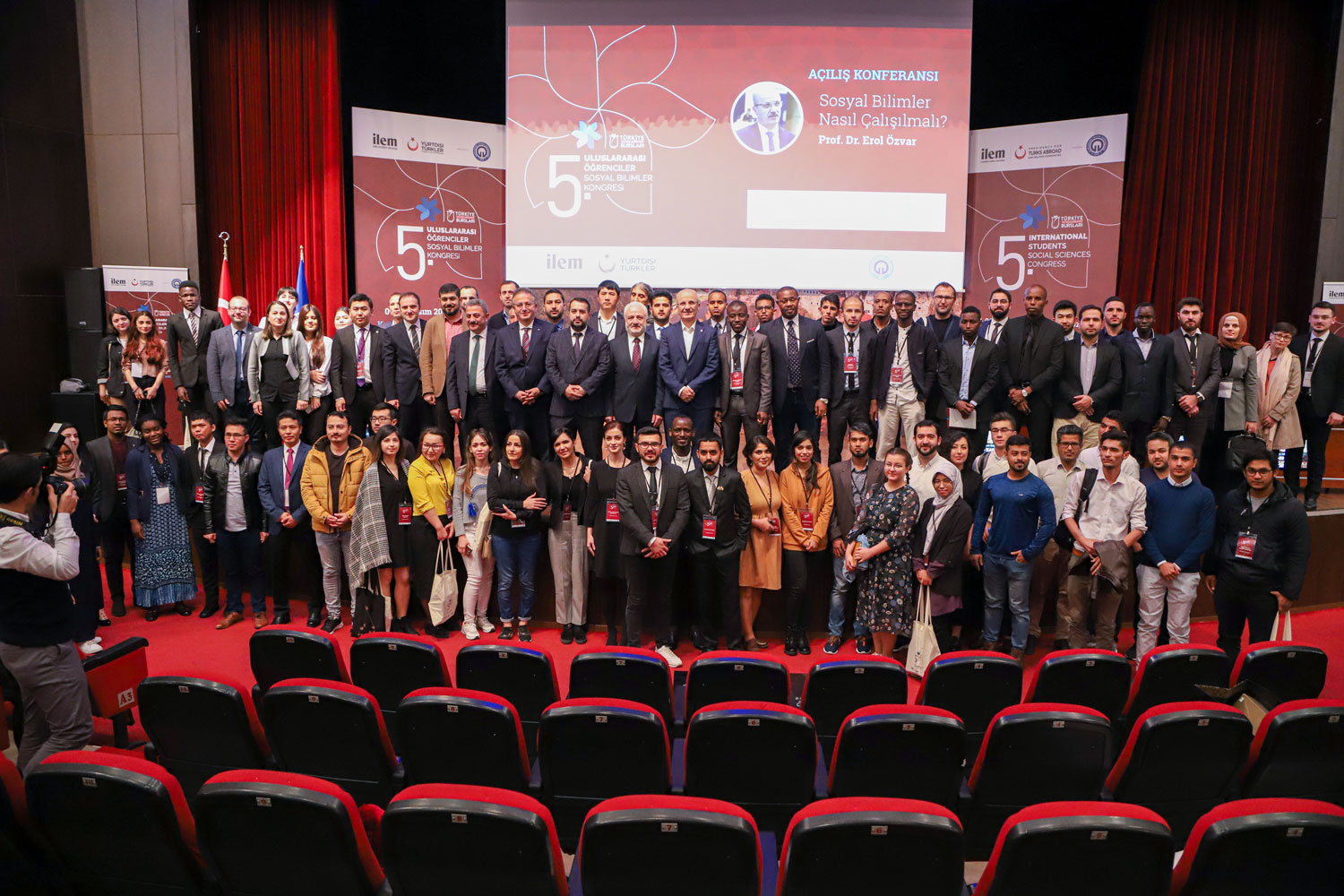 48 farklı ülkeden 108 Akademisyen Trabzon'da Buluştu! 