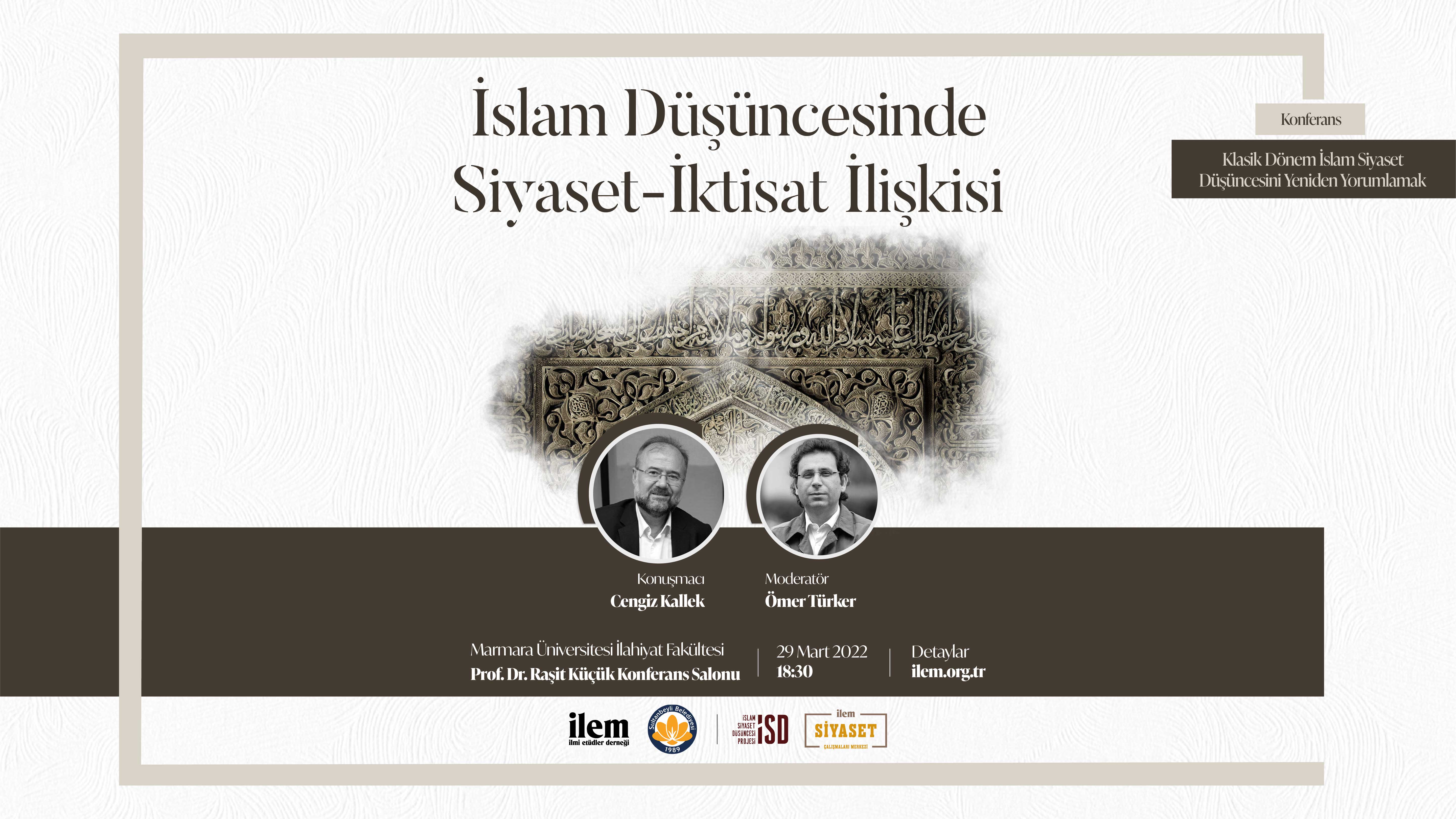 İslam Düşüncesinde Siyaset-İktisat İlişkisi