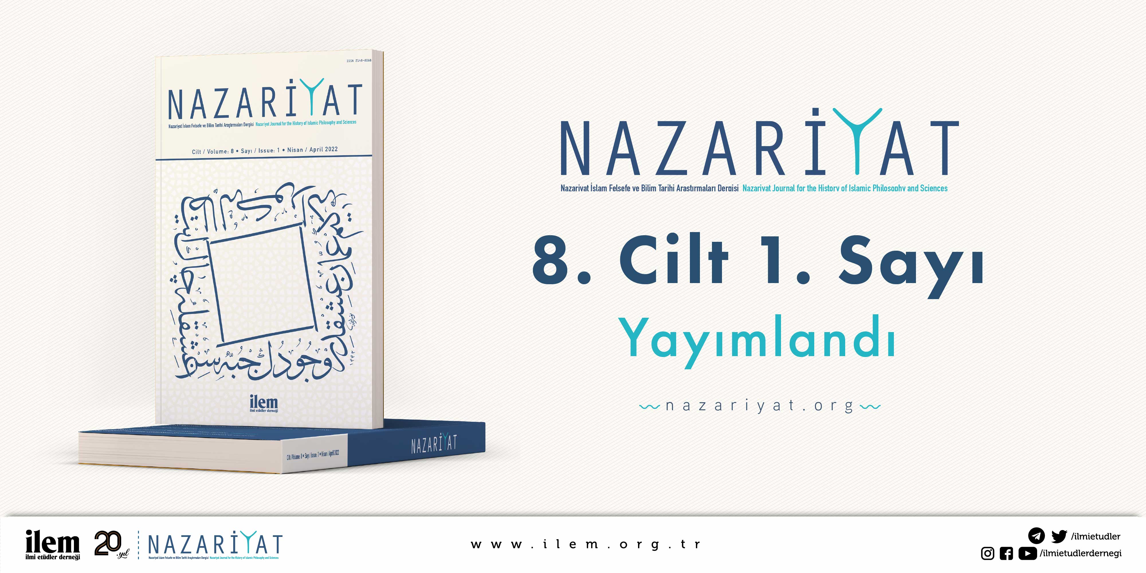 Nazariyat'ın 8. cilt 1. sayısı çıktı!